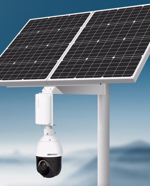海康威视太阳能4g摄像机工程项目360度旋转无电无网线远程监控器